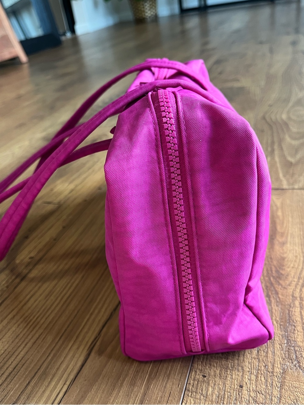BAGGU Deep Fuchsia Bowler Bag BNWT - Picture 4 of 15